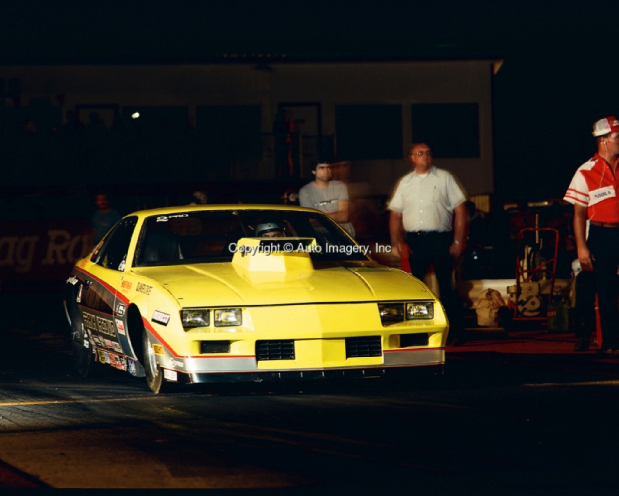 Frank Iaconio at the 1984 Cajun Nationals event. ? by Richard 