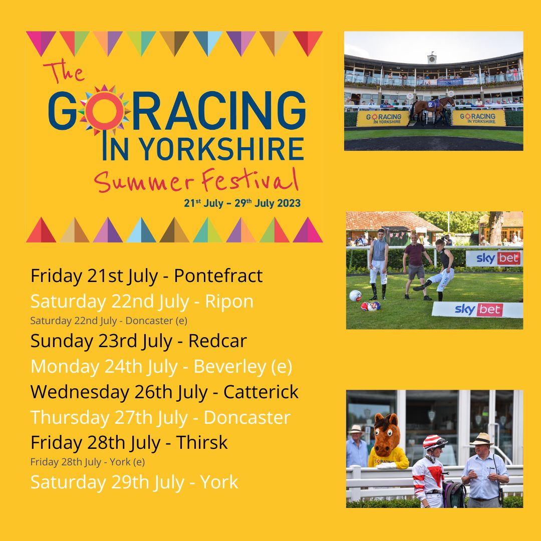 With nine days of fun across... - Go Racing In Yorkshire