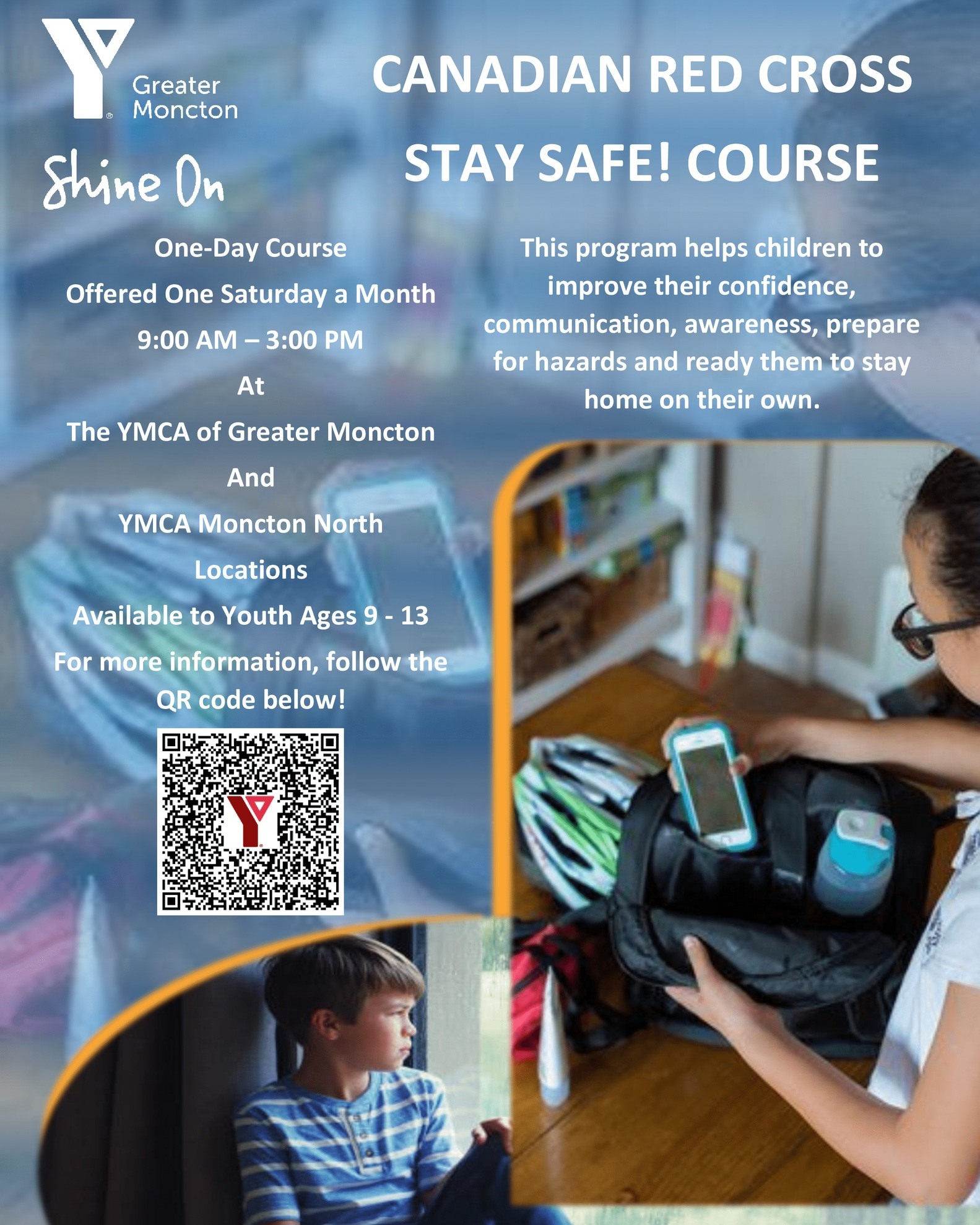 YMCA Moncton - The Canadian Red Cross Stay Safe Course...
