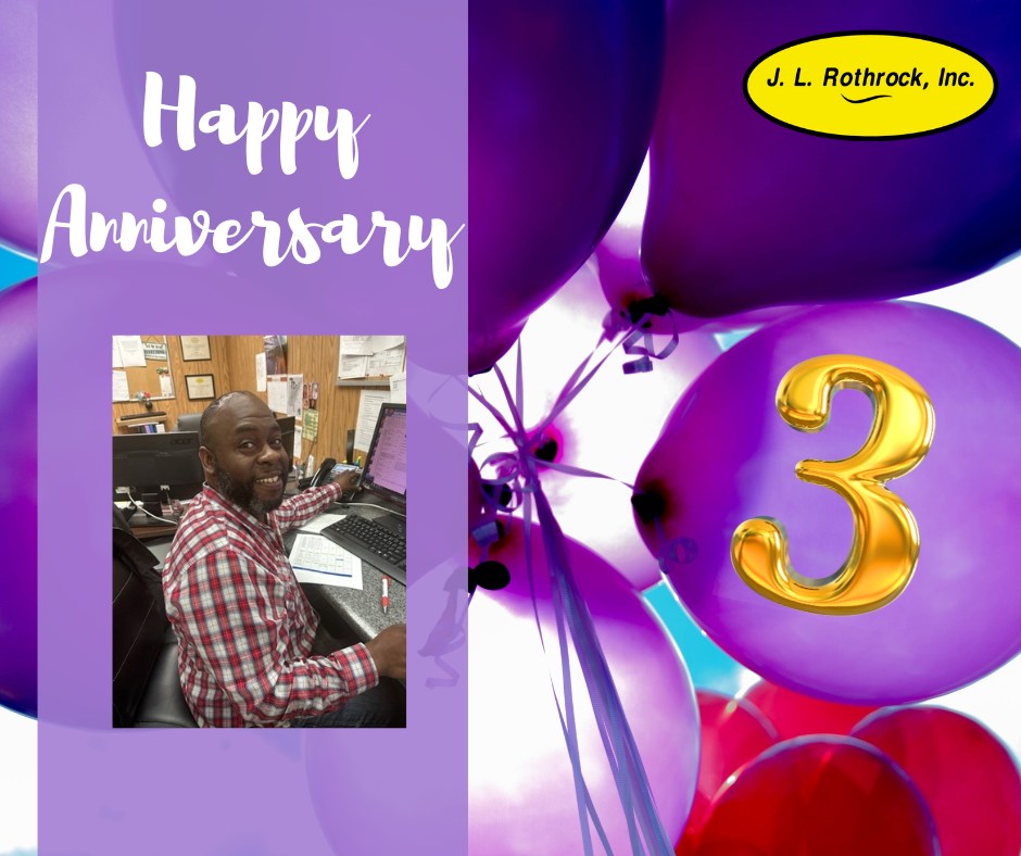 Happy Work Anniversary Kelsey! 🎉 Thank... - JL Rothrock, Inc | Facebook