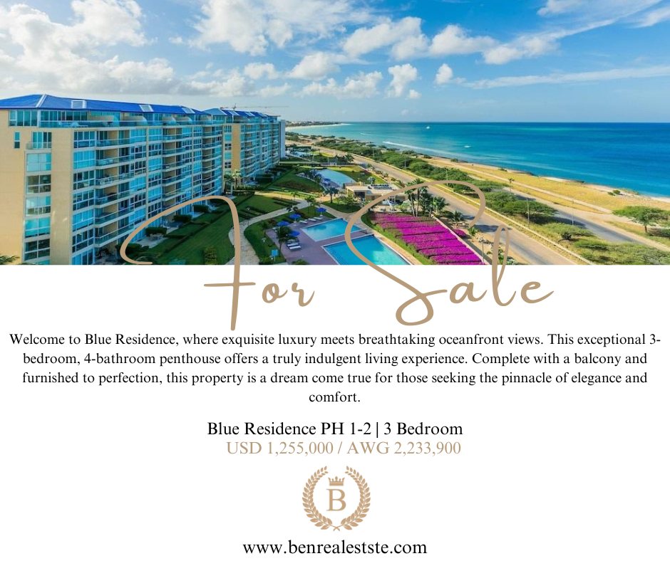 Ben - Luxury Oceanfront Penthouse. Welcome to Blue Residence, where ... - Luxury Waterfront Penthouse Condominiums