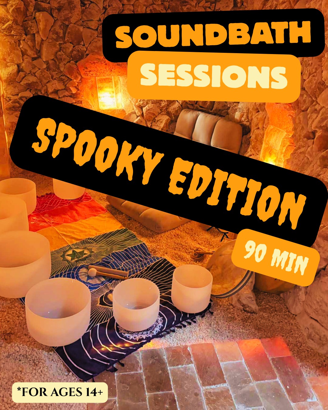 **Spooky Edition** Sound Bath at The Salt Cave