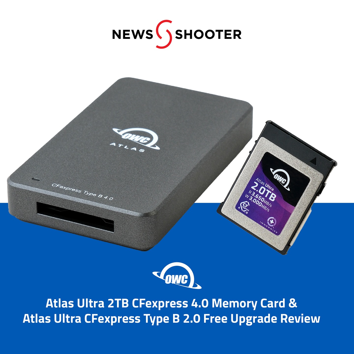 OWC Atlas Core CFexpress 4.0 Type B 256GB memory card