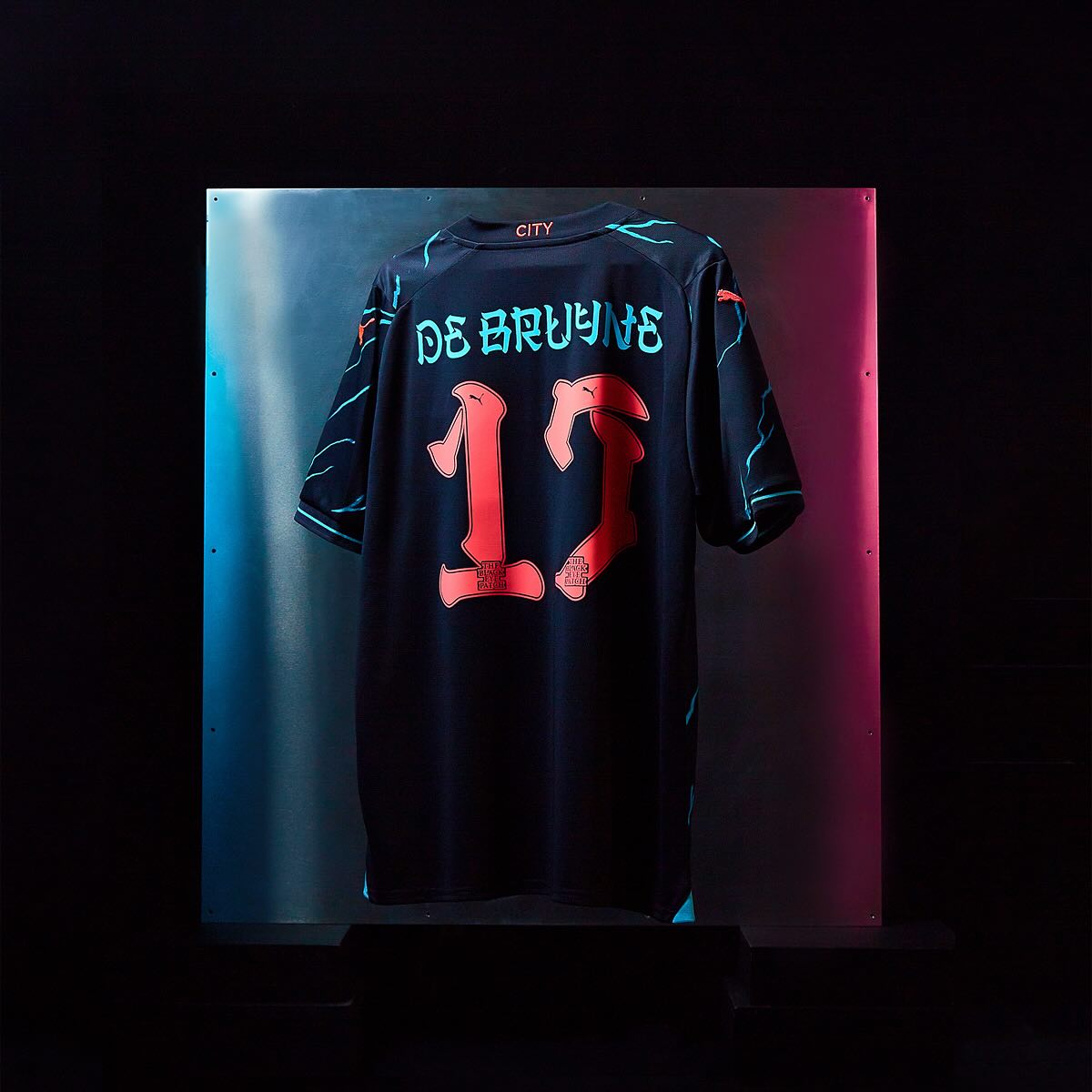 Man City Third Special Print ⚡️ Manchester City collaborated