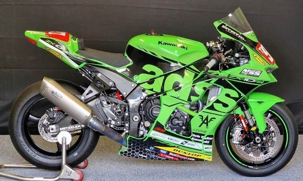 Ad: 2024 Kawasaki ZX-4RR British Superteen race bike On eBay here
