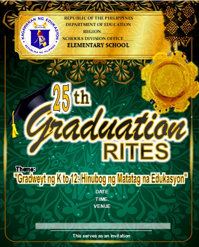 DepEd Open Educational Resources (OER) | ***Program Invitation Template ...
