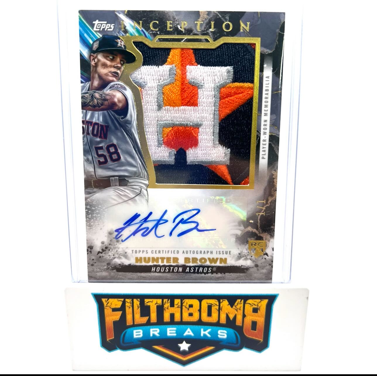 2021 Topps Inception - Autograph Patch Green #APC-IA Ian Anderson 
