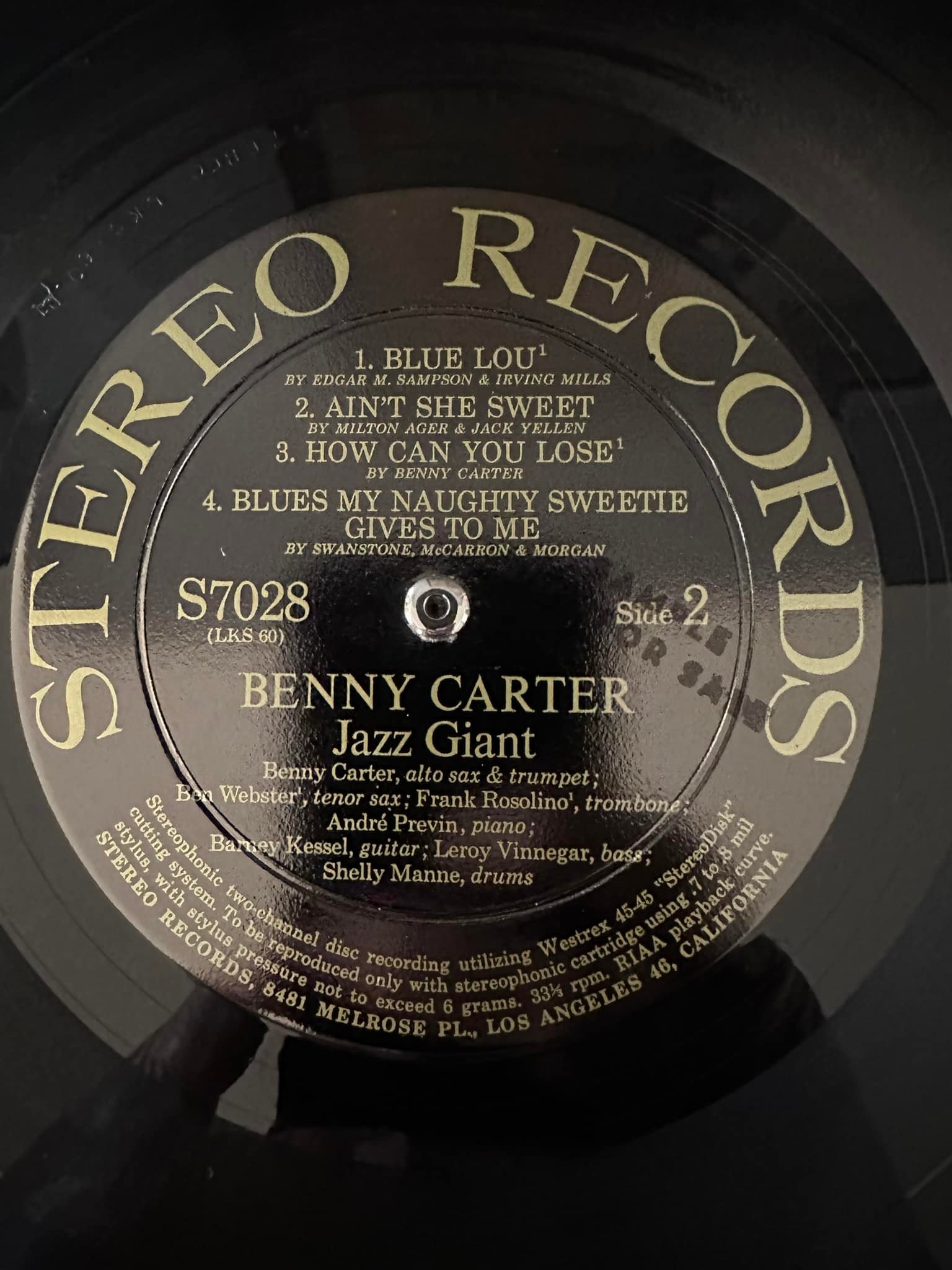 Stereo Records 7028: A Classic Small Ensemble Swing-Bop Session