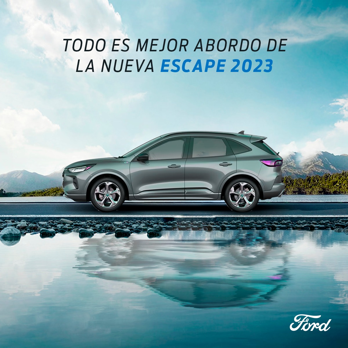 Ford - Experimenta la adrenalina de la nueva Ford Escape 2023 híbrida ...