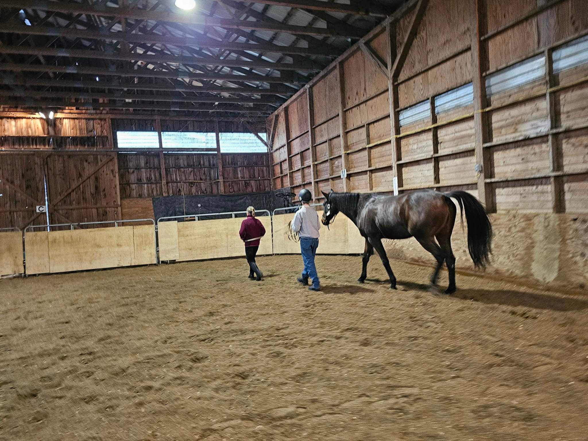 We have two very special Veterans in our program. In these photos they ...