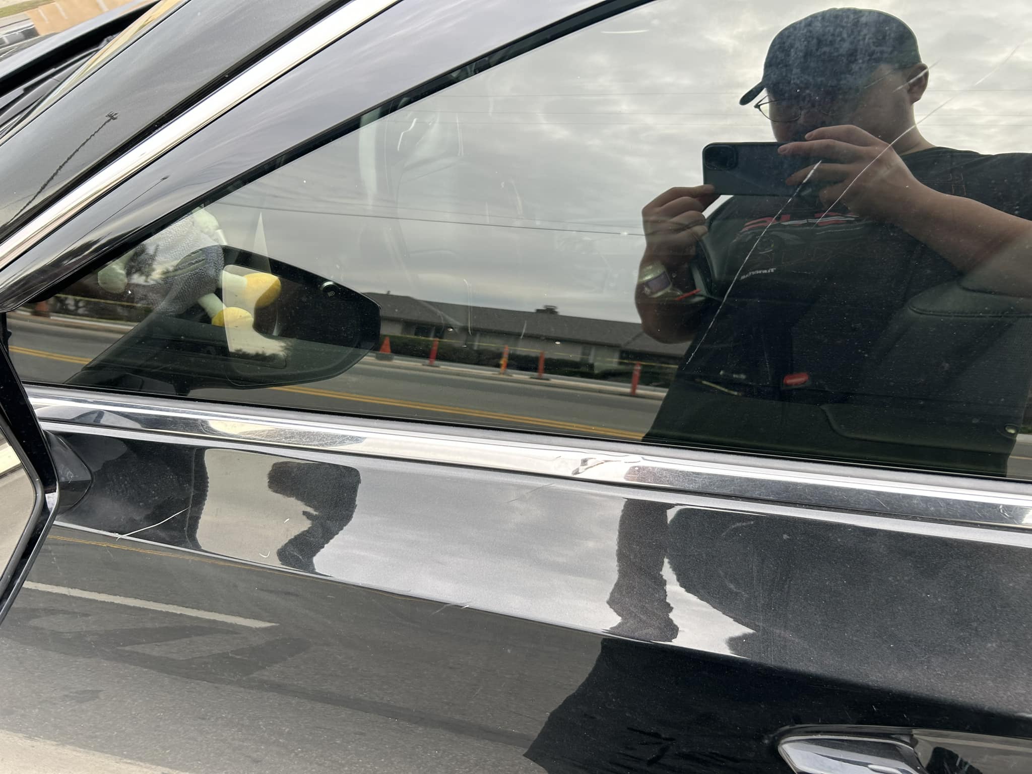 Gloss Black Chrome Delete Vinyl Wrap Kit For 2021-2025 Lexus IS (USE30) Window Trim