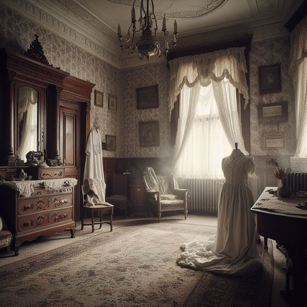 Exploring - In the heart of the Victorian era, this abandoned bedroom ...