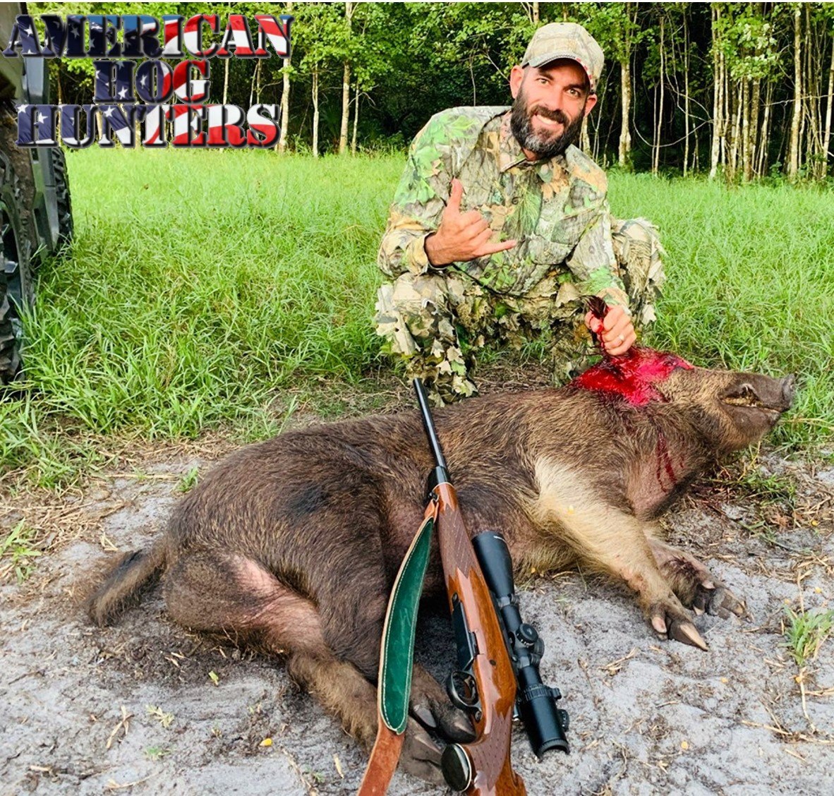 Fan Photo - Adam Der with a nice... - American Hog Hunters