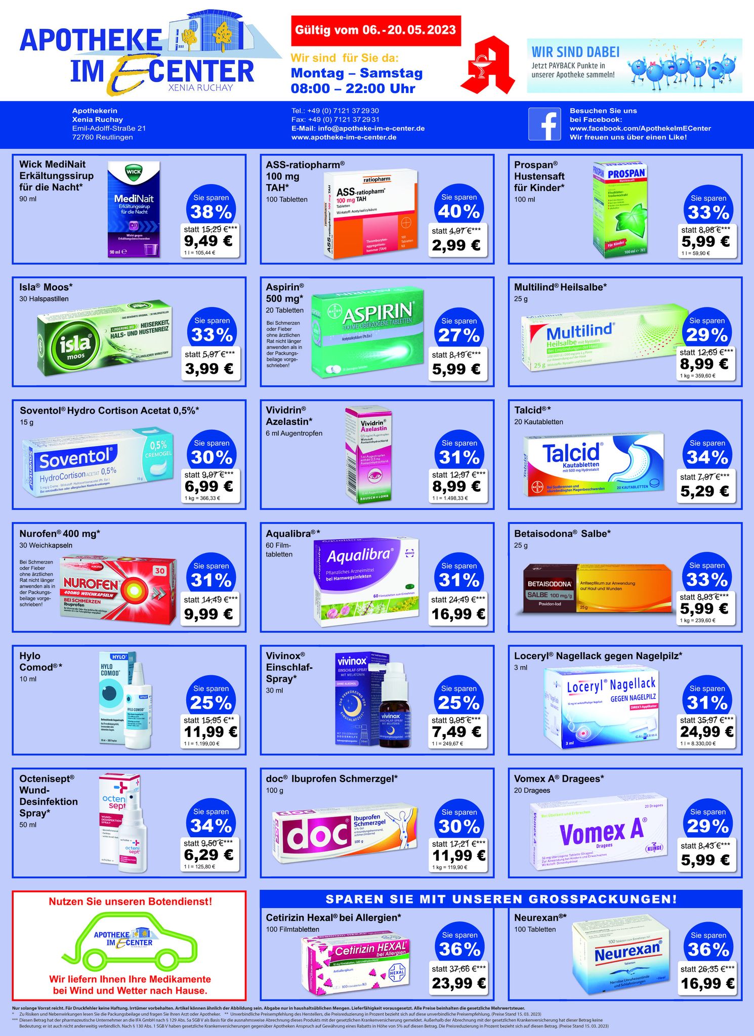 Apotheke E Center Reutlingen