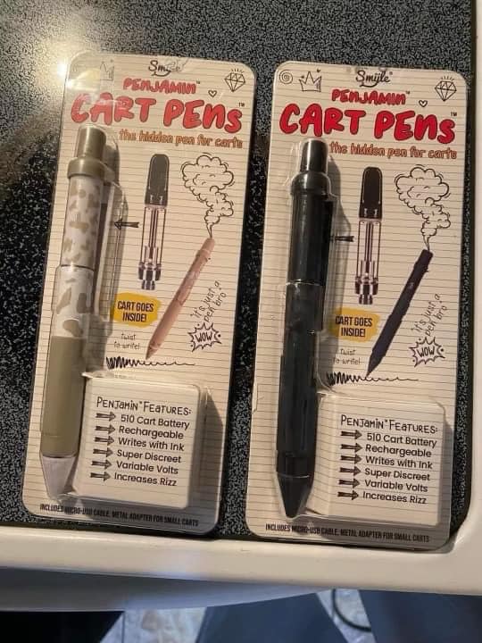 hide vape smoke device The is designed to look like a school supply item such as a pen, pencil or sharpie. It works just like a normal pen and there's other options like highlighters GeekBar Pulse X screen Iced Resistance:0.8ohm Novo 2X Pod
