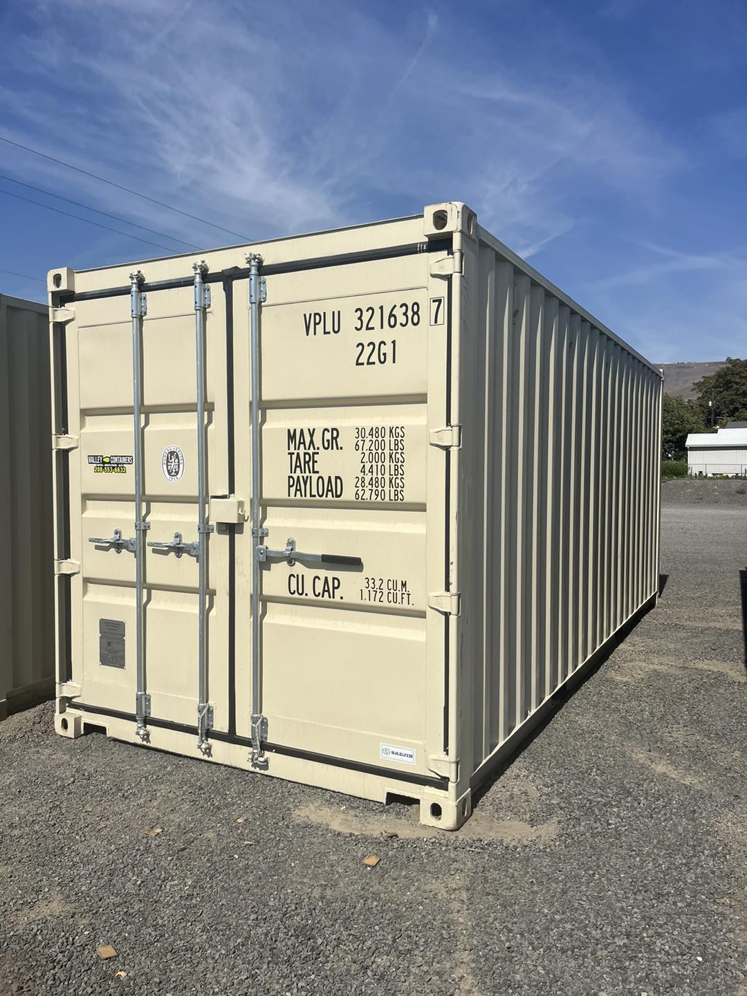 New and used 20’ shipping containers... - Valley Containers
