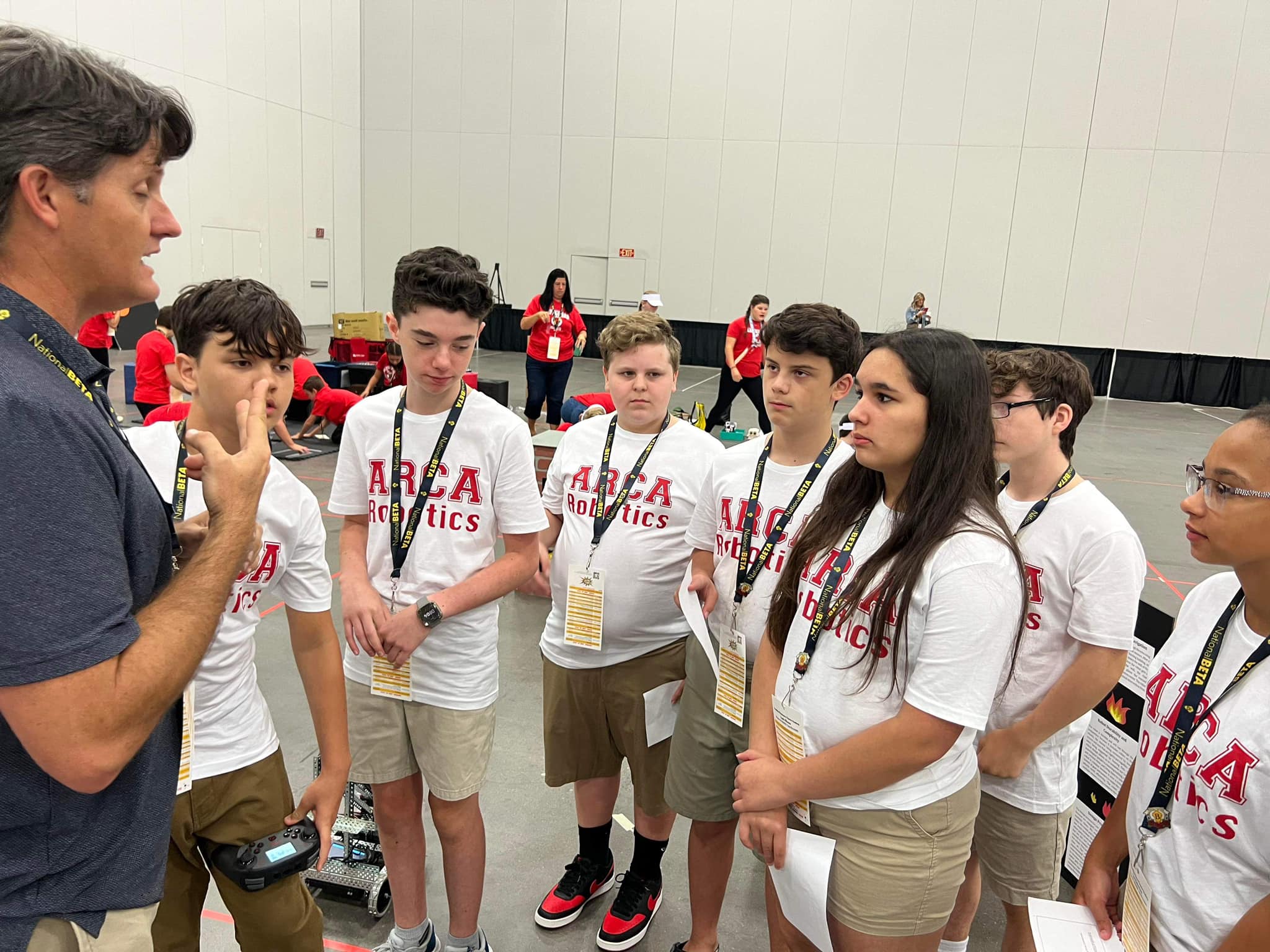 The ARCA Jr Beta Robotics team is... - ARCA High School