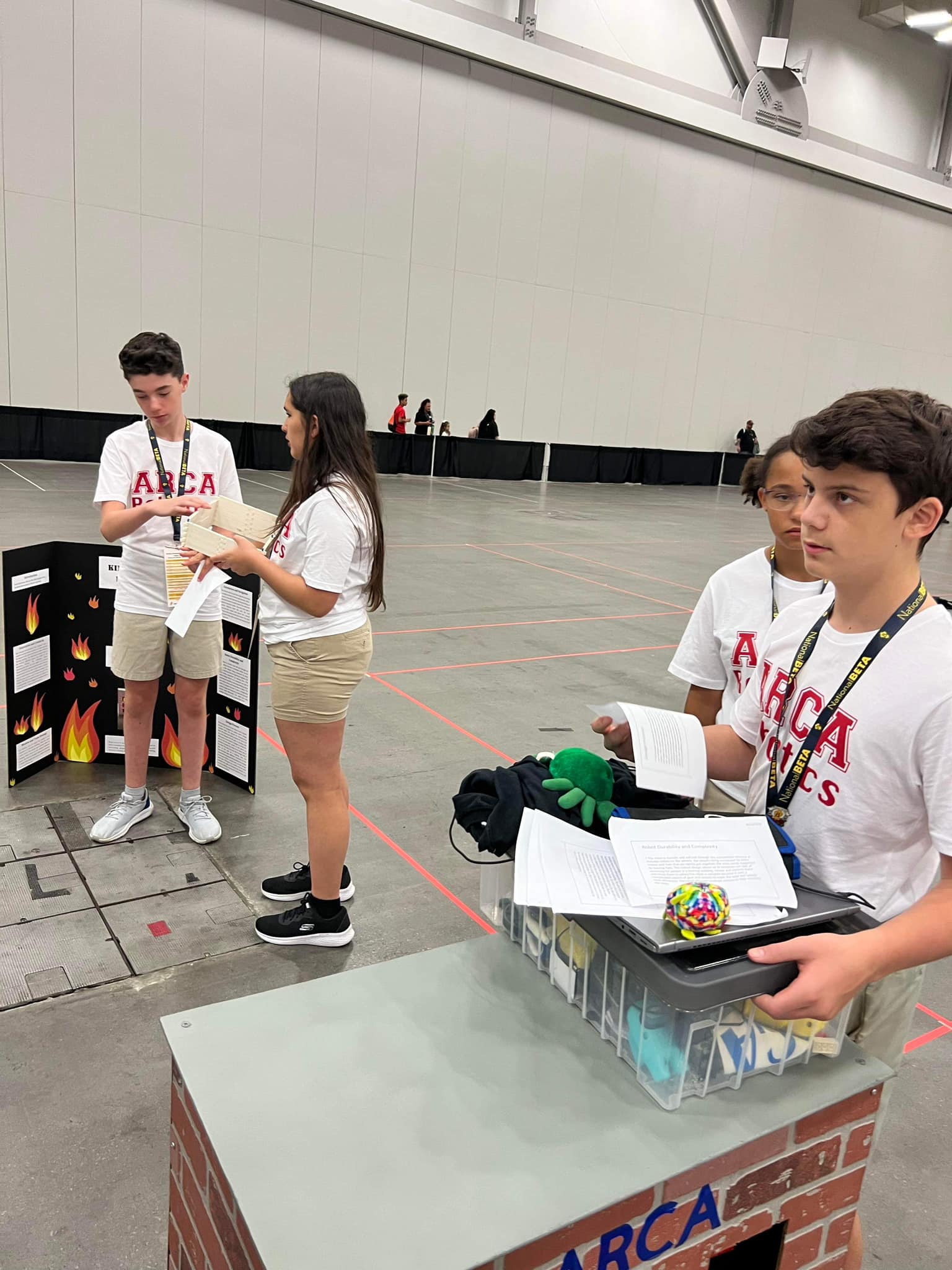 The ARCA Jr Beta Robotics team is... - ARCA High School