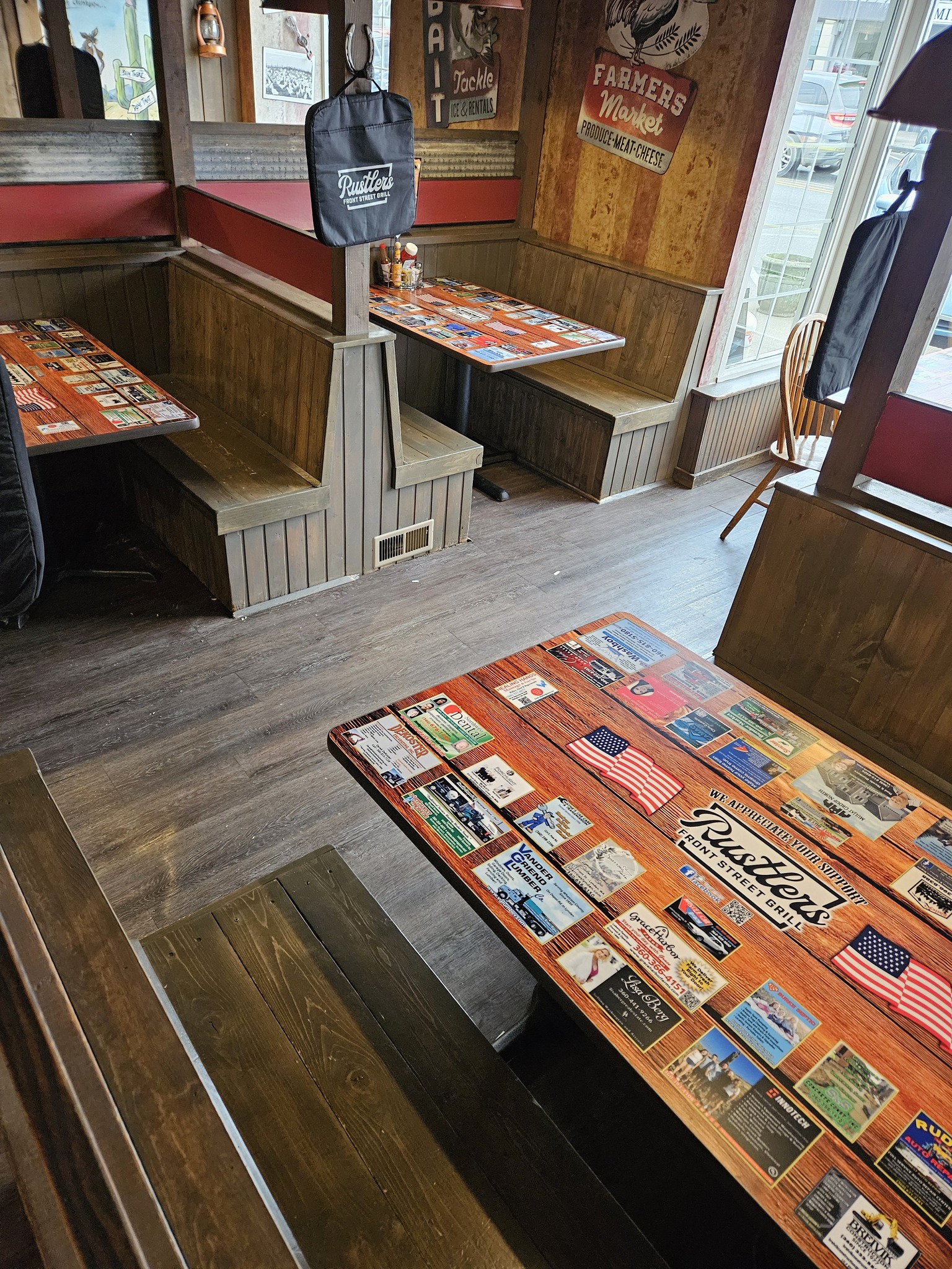 The new tables at Rustlers... - Eye Remember You Promotions | Facebook