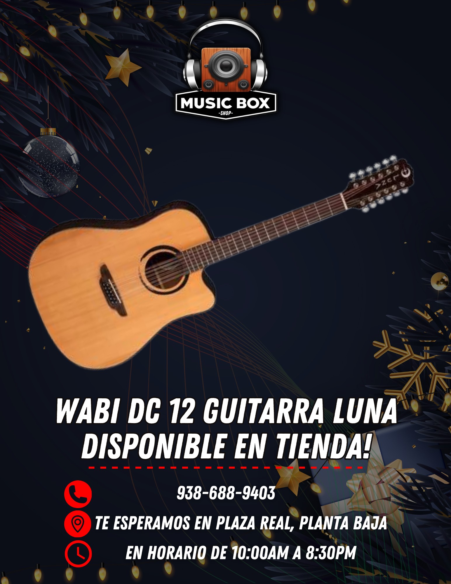 Music Box Shop - 🎸 ¡Descubre el sonido excepcional con las...