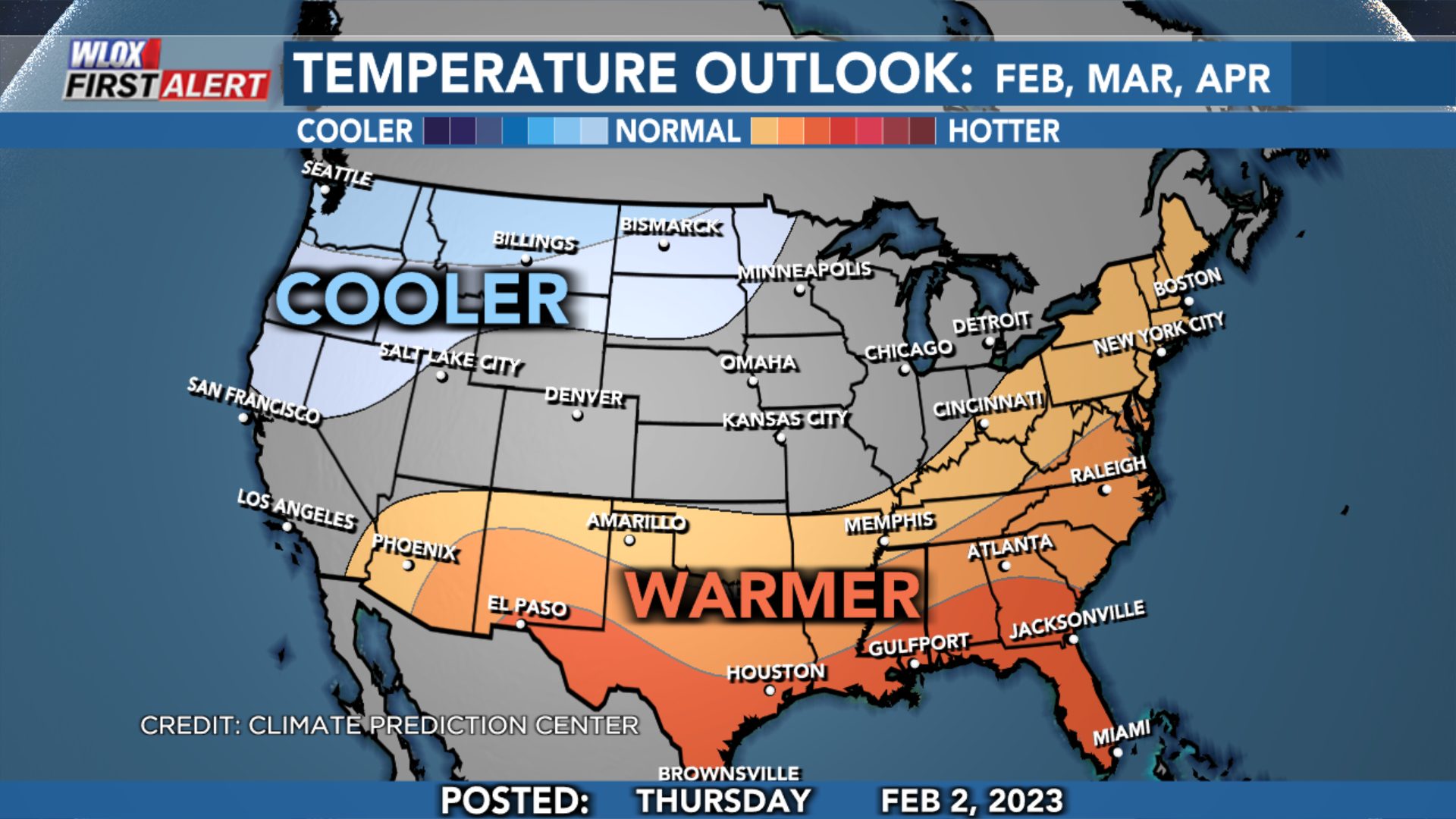 Meteorologist - South MS's January was warmer than normal. And the ...