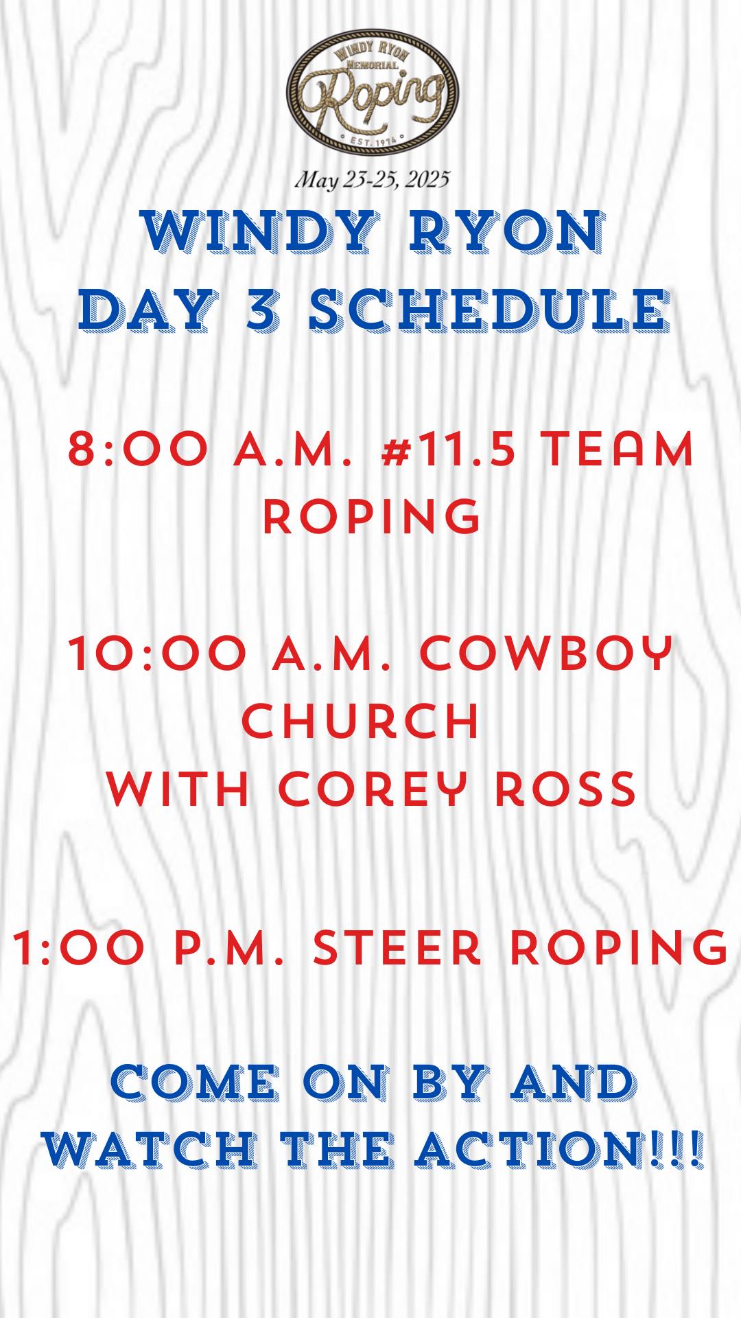 Windy Ryon Memorial Roping | Saginaw TX