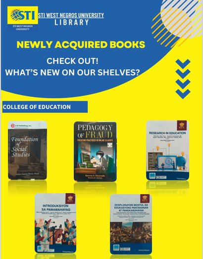 📚 Good day, STIers!... - STI West Negros University Library | Facebook
