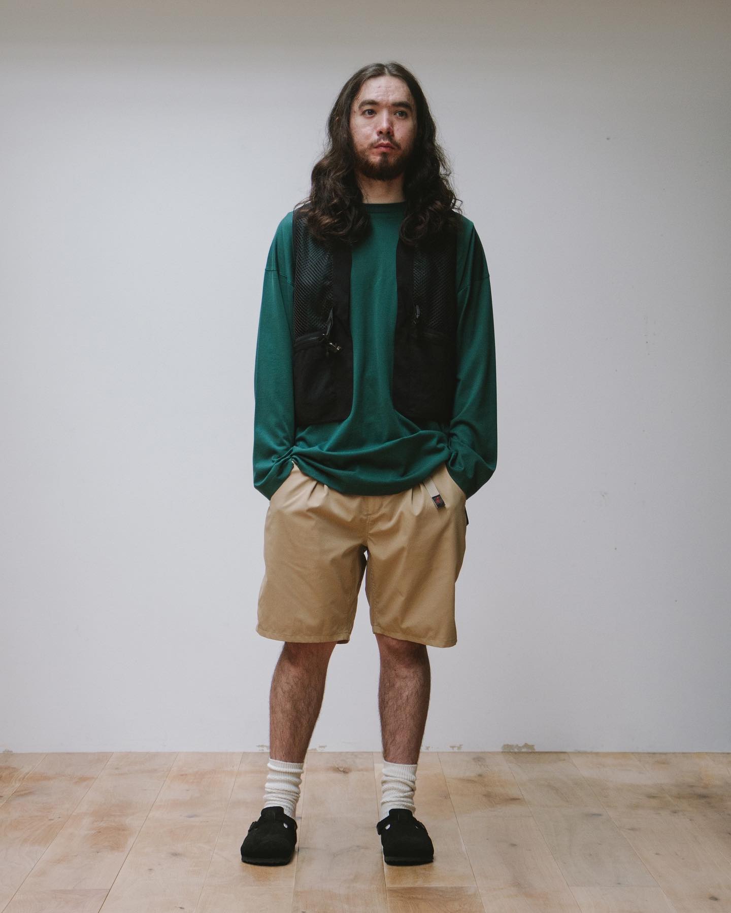 RECOMMENDED STYLE 【TOPS】 nonnative - JOGGER VEST POLY MESH WITH