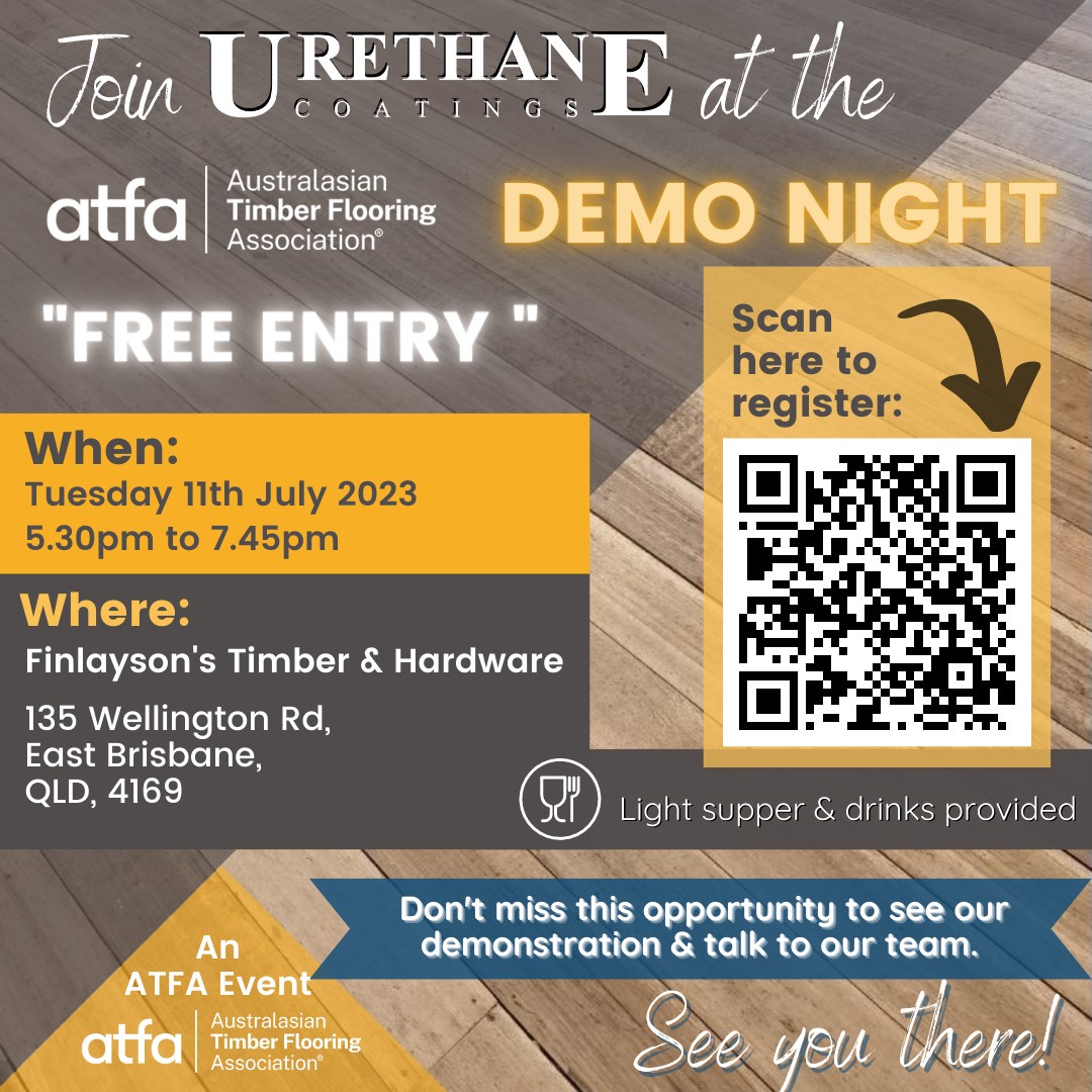 Urethane - Join us at Demo Night, on Tuesday 11th July, located at ...