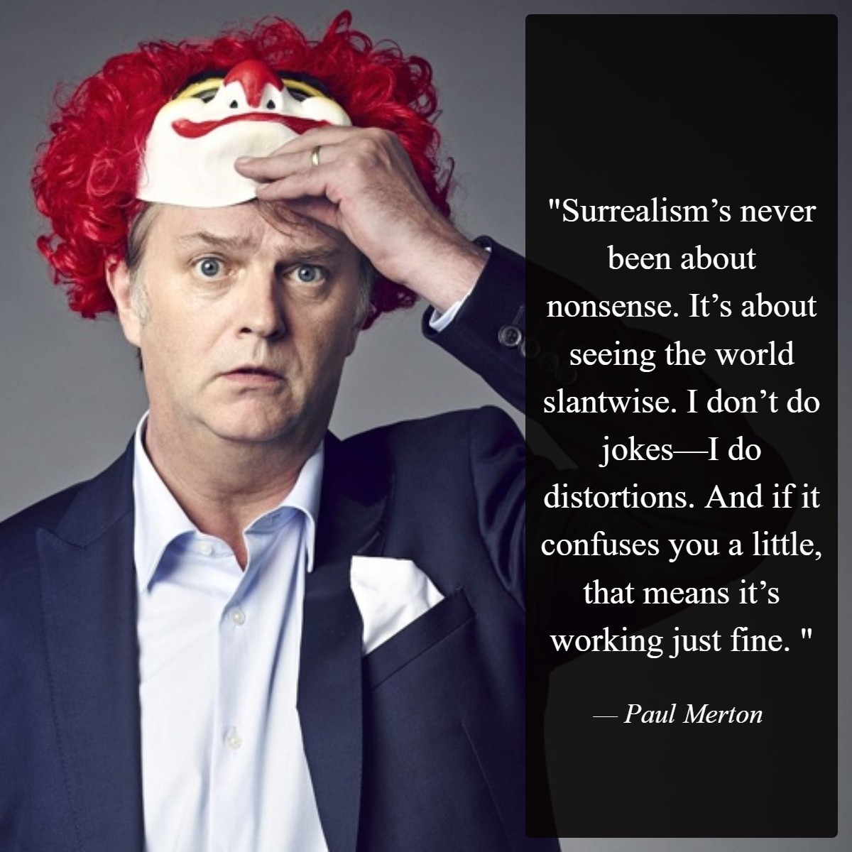 Throwback - Paul Merton’s quote captures the philosophy behind his ...