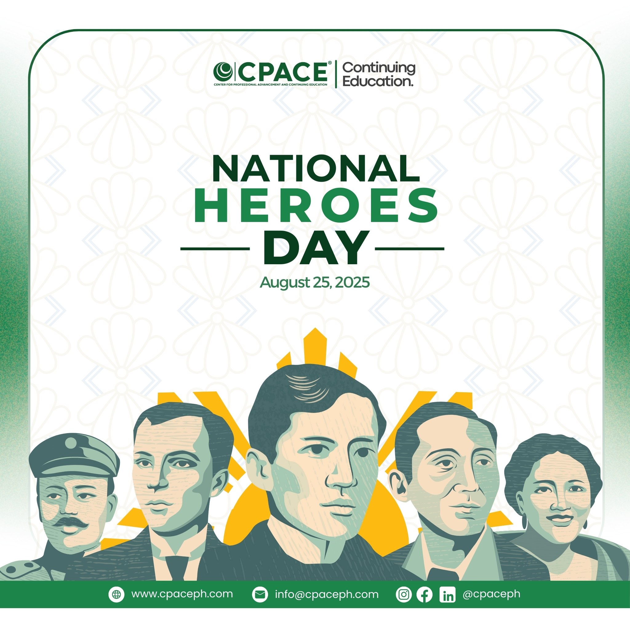 CPACE - Today, we celebrate not just the names etched in history books ...