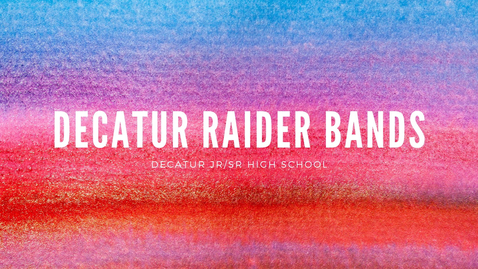 Decatur Raider Bands