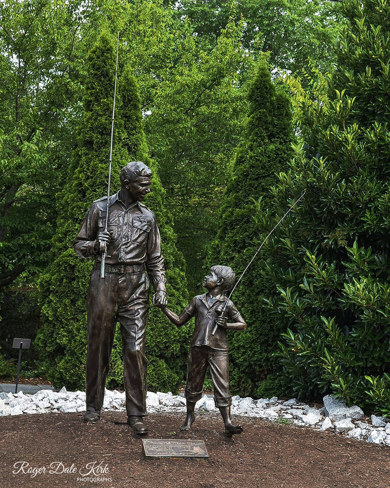 andy griffith fishing poles The Show; Down at the Pond Wall Art How 'The Andy Griffith Show'