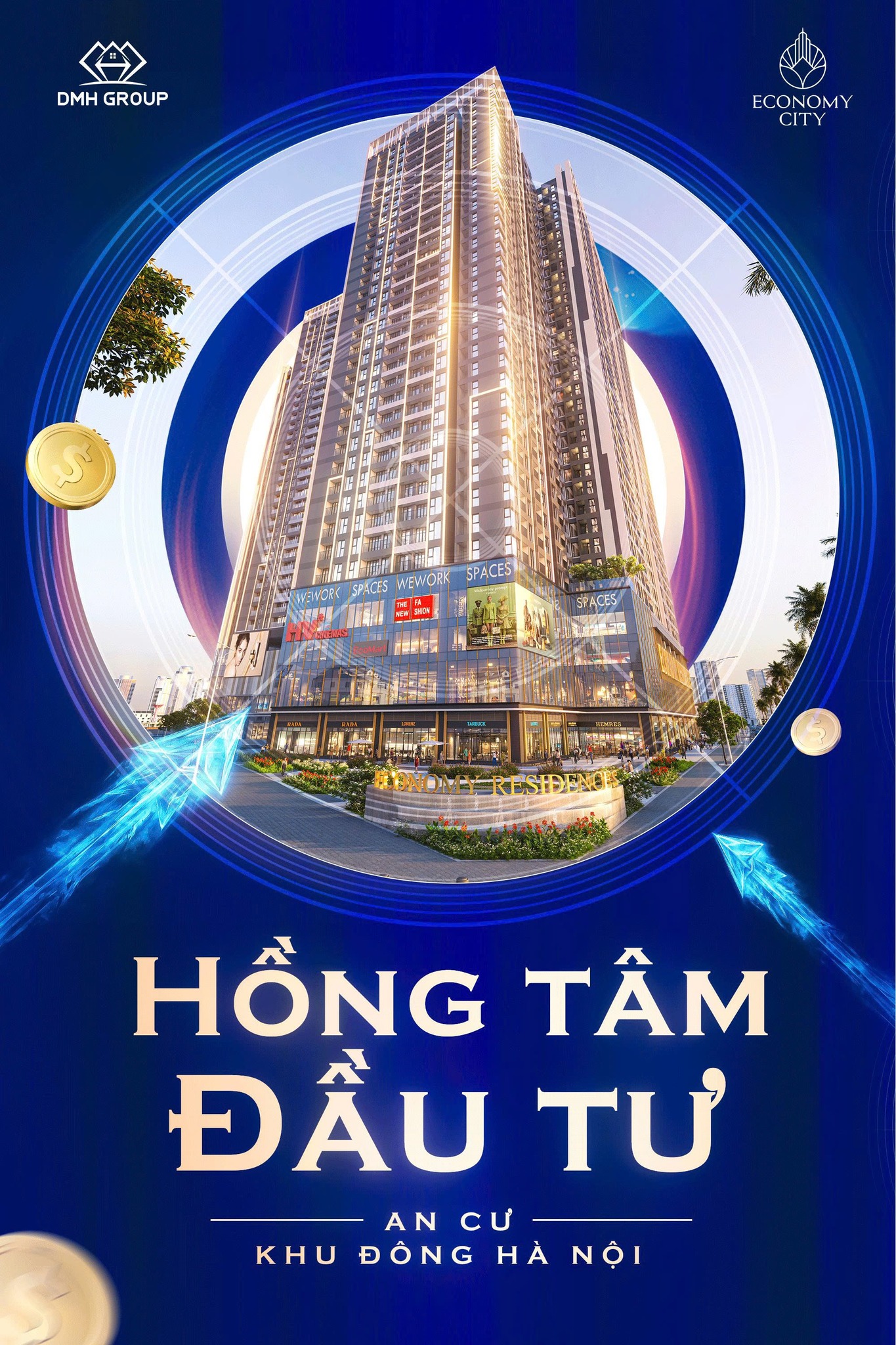 DMH GROUP - ️🎯ECONOMY RESIDENCES – “HỒNG TÂM” ĐẦU TƯ & AN... | Facebook