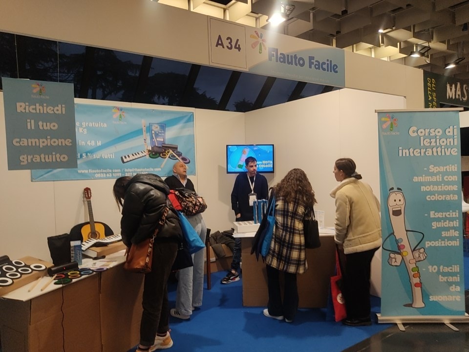 Flauto Facile FF1 – Il Primo Flauto Dolce Semplificato Al Mondo, Per Bambini, Tasti Morbidi In TPO, Made In Italy