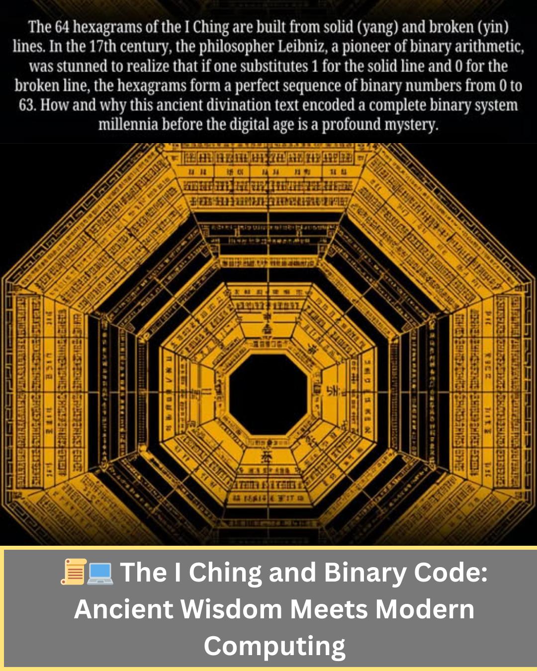 The Time - 📜💻 The I Ching and Binary Code: Ancient Wisdom Meets Modern ...