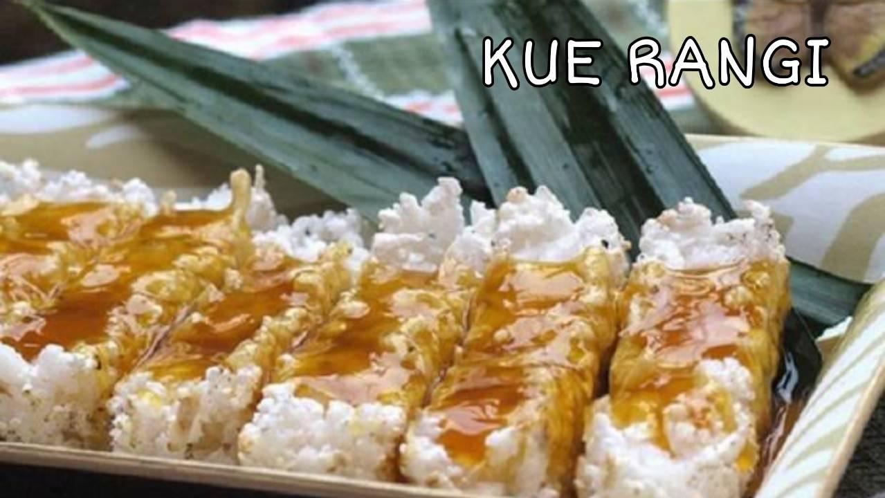 Kue rangi, atau sagu rangi,... - Sang pejuang kehidupan
