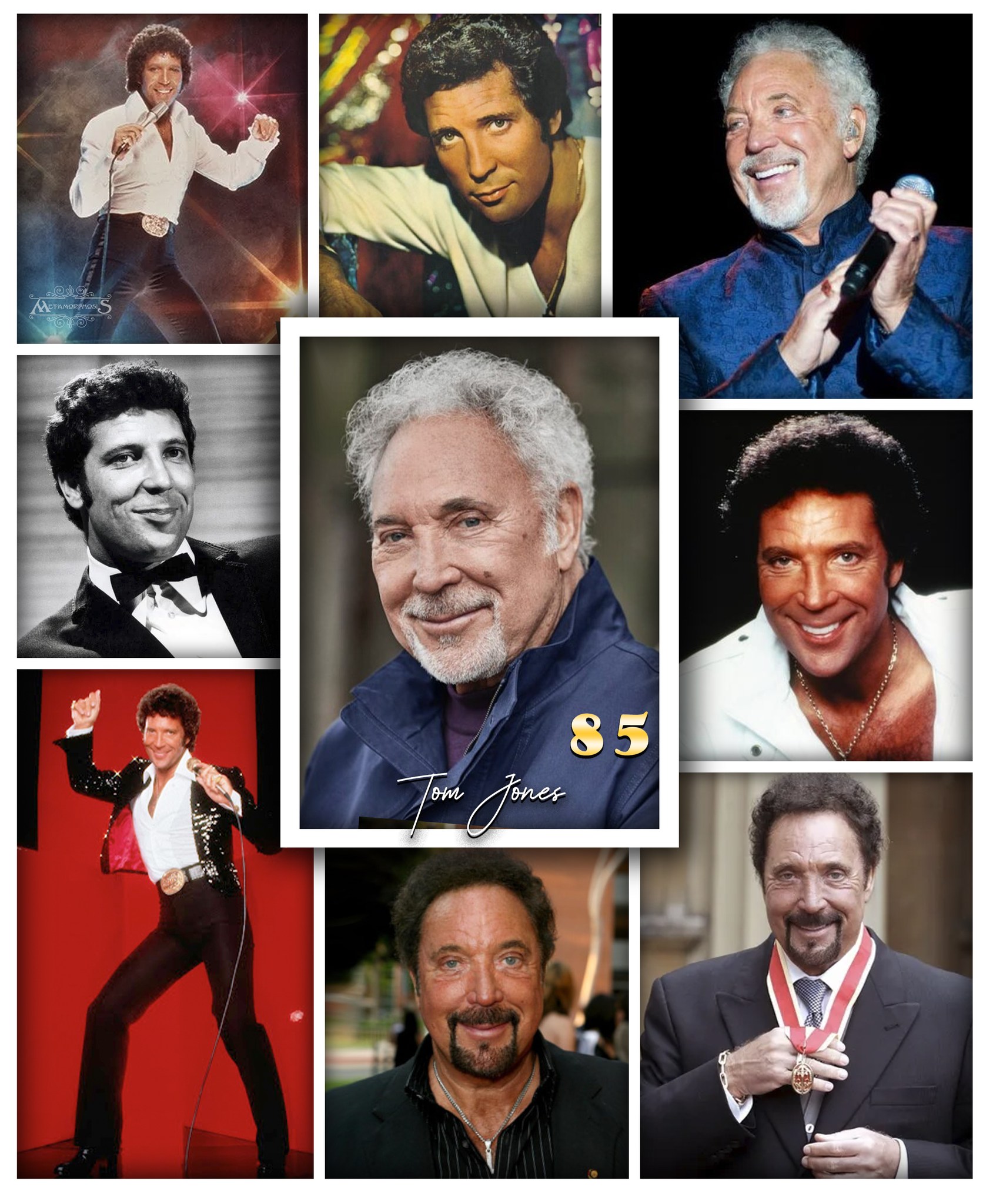 Happy 85th Birthday to Tom Jones! (Born June 7, 1940)