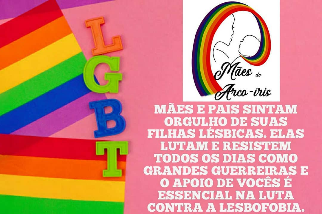🏳️🌈 DIA NACIONAL DA VISIBILIDADE... - Mães do Arco-íris