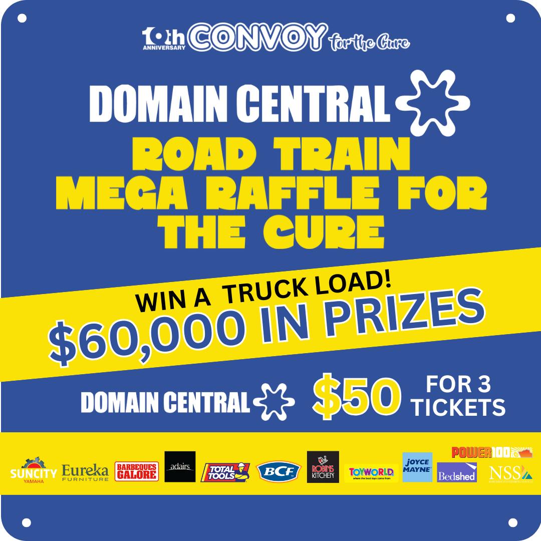 The Cure - DOMAIN CENTRAL ROAD TRAIN MEGA RAFFLE FOR THE CURE To ...