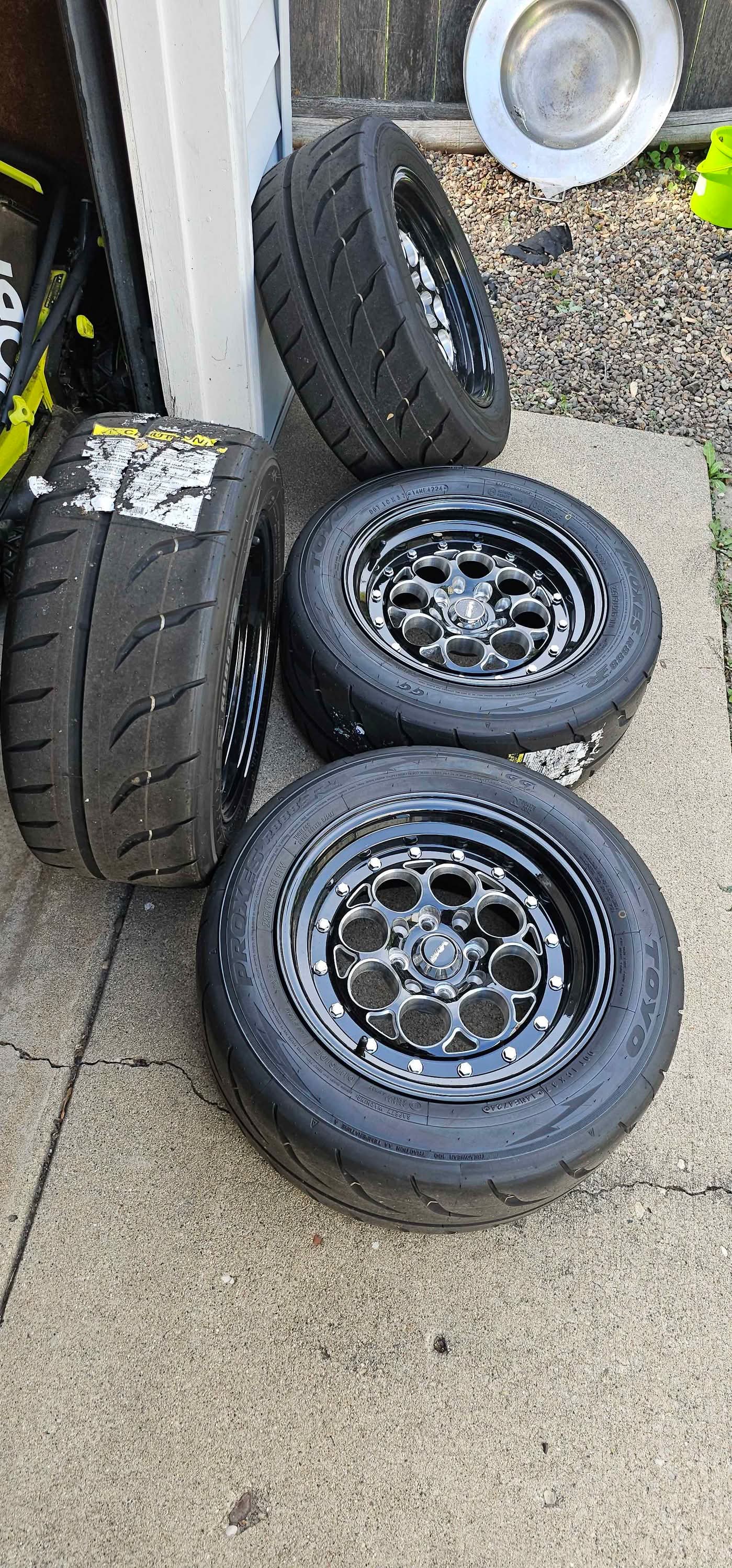 Vms Revolver 15x8 wheels on Toyo Proxees R888 - Car Wheels, Tires ...