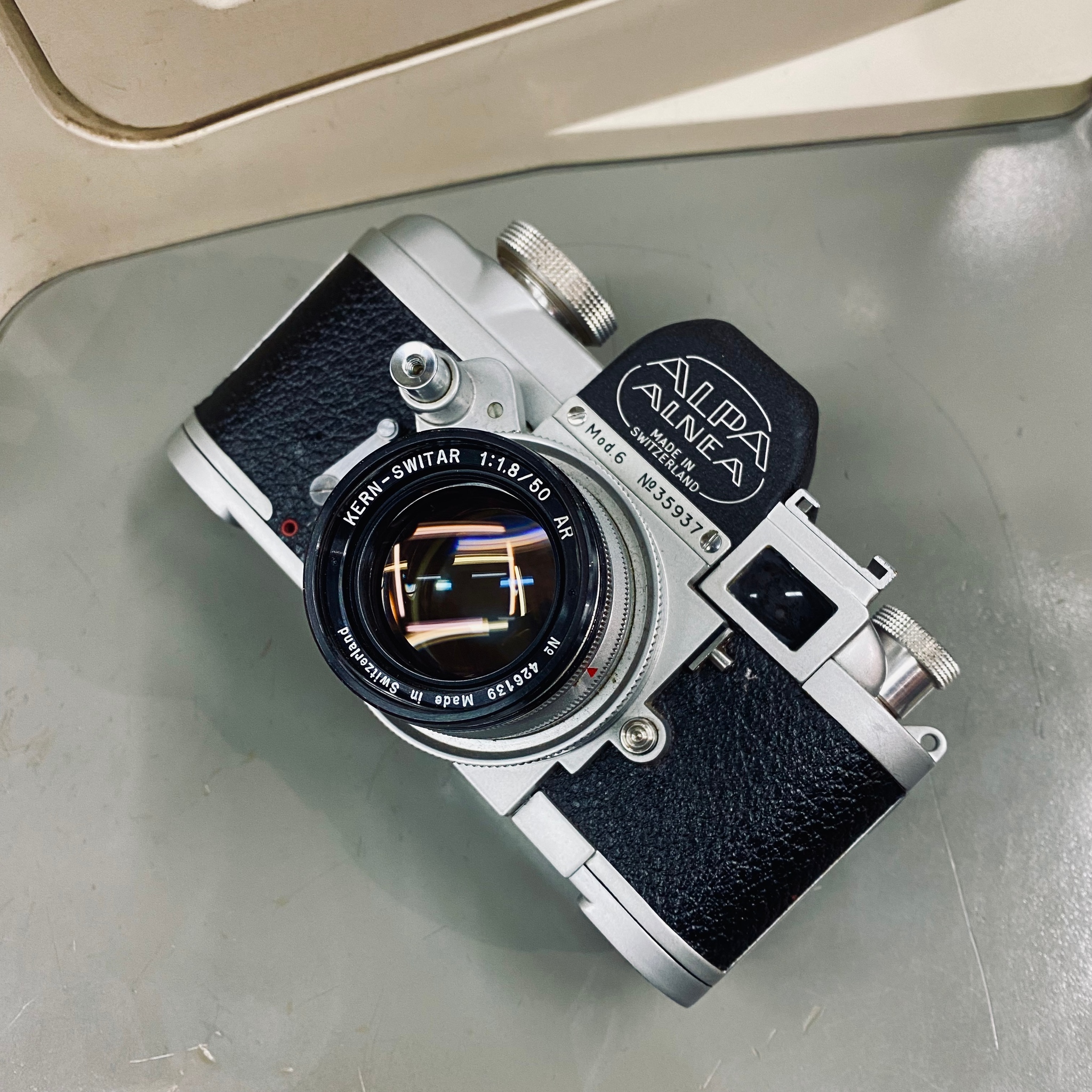 Alpa 11el camera with Kinoptik Apochromat 100mm lens