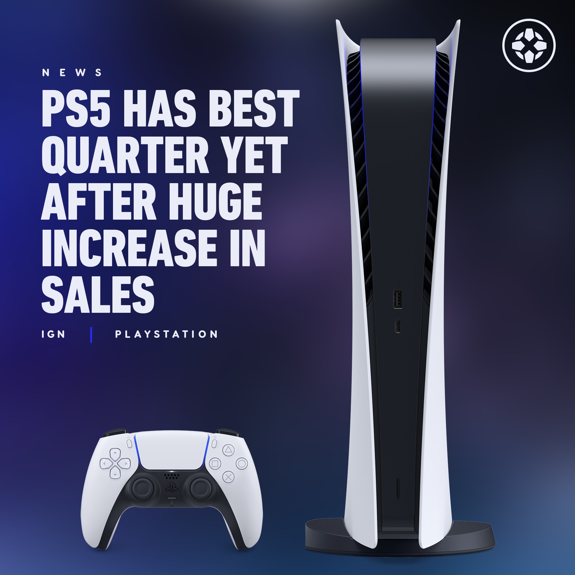 IGN - Sony sold 7.1 million PS5 consoles during the three... | Facebook