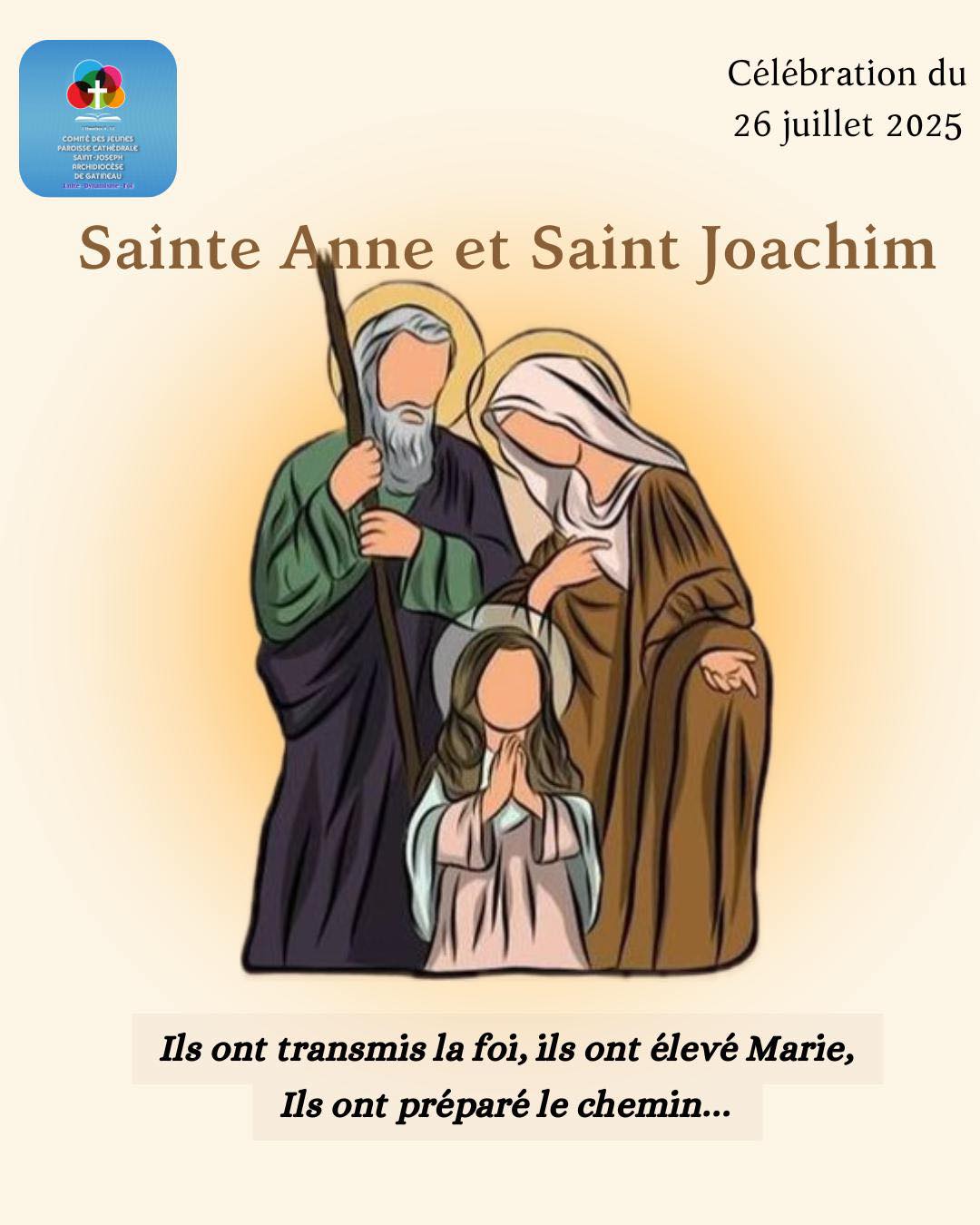 Comité - Aujourd’hui, L’Eglise célèbre Sainte Anne et Saint Joachim ...