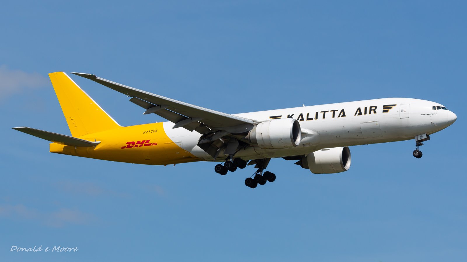 Kalitta Air's first 777-300ersf freighter arrives