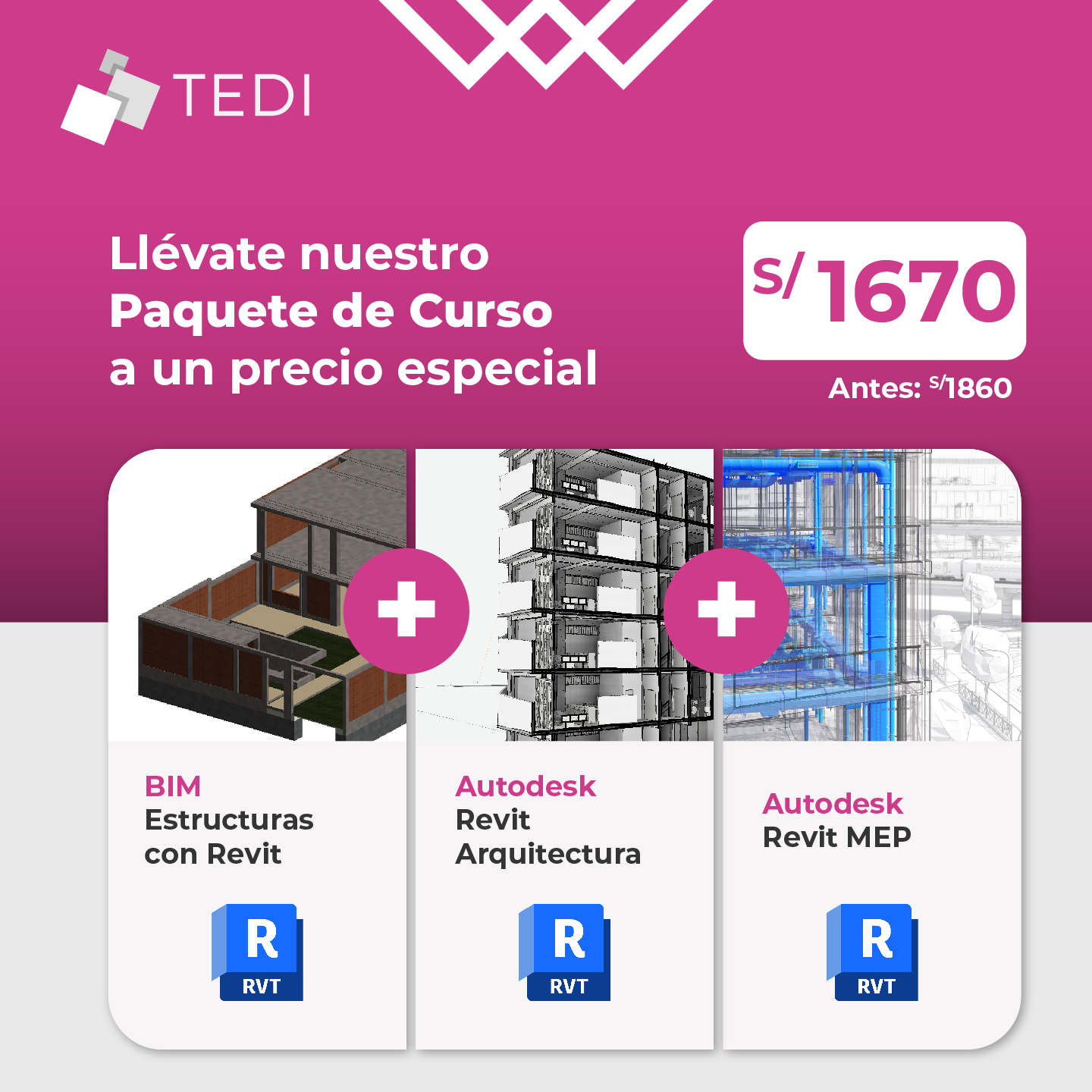 TEDI - 🎓 ¡Domina el entorno BIM con uno de los paquetes más elegidos ...