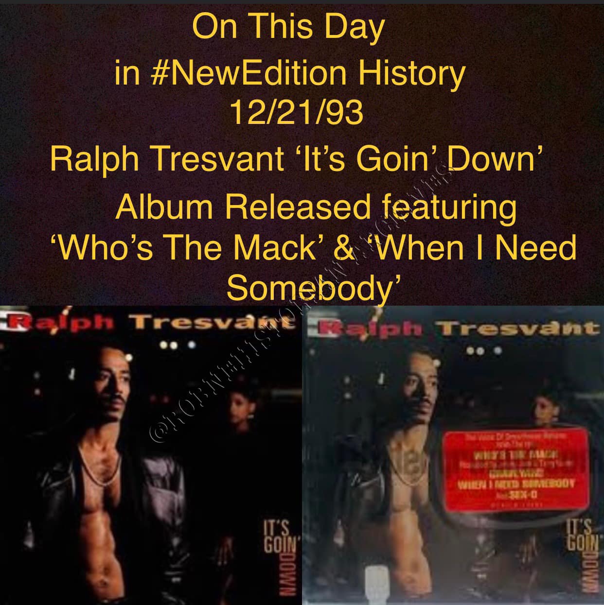 Ralph Tresvant - Who