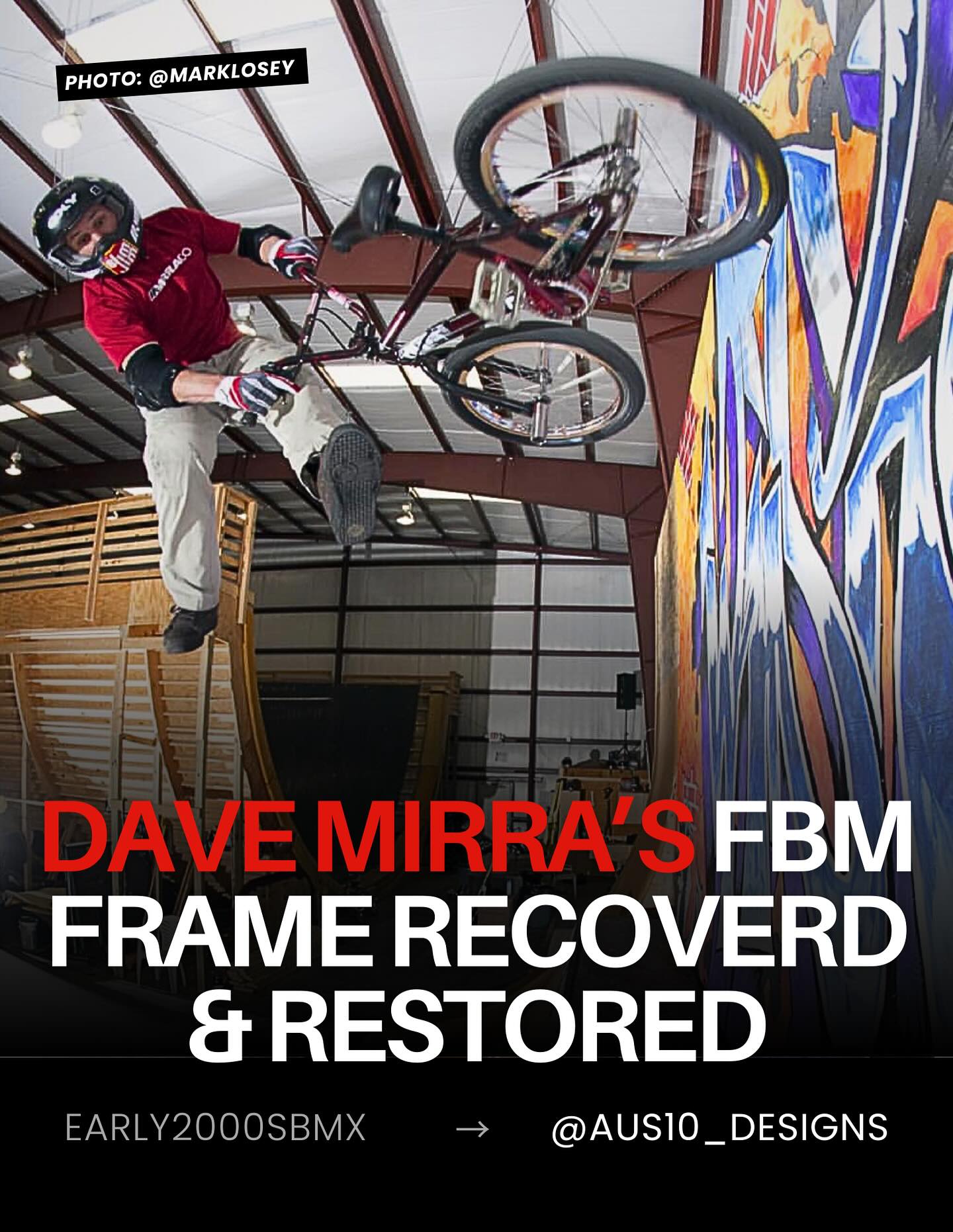 That time Dave Mirra rode an FBM Capone
