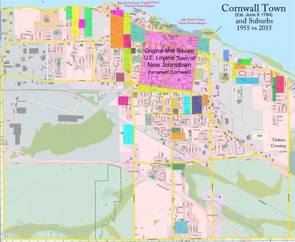 Cornwall Community Museum - Many of the residential areas in the City ...