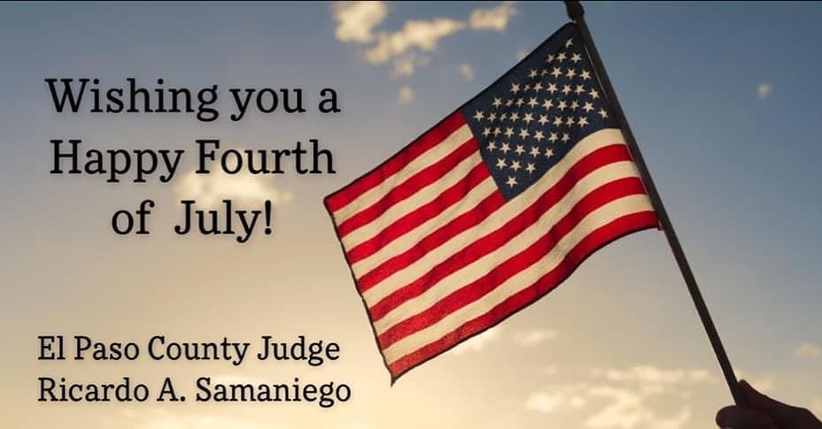 On this special... - El Paso County Judge Ricardo Samaniego